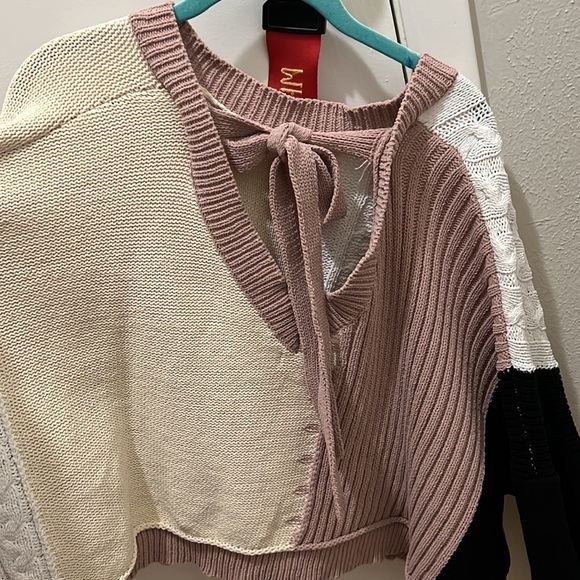 POL crop adjustable sweater - Picture 4 of 4